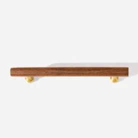 Produto Puxador para Móvel Alça Sobrepor 128 mm em Madeira (Argos) - Outlet