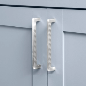 Puxador para M&oacute;vel Al&ccedil;a Sobrepor 192 mm Zamac (Petra Cromado)