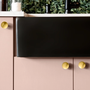 Puxador para Móvel Ponto Zamac (Cartago Dourado)