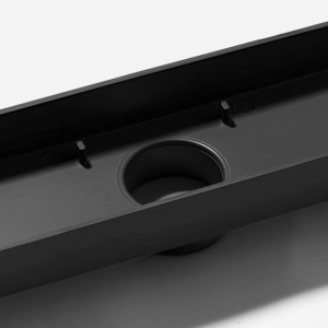 Ralo Linear Oculto 5x50 cm (Preto)