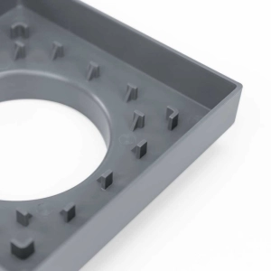 Ralo Oculto Invis&iacute;vel com Encaixe Universal (Cinza)