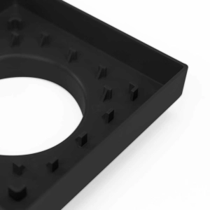 Ralo Oculto Invisível com Encaixe Universal (Preto)