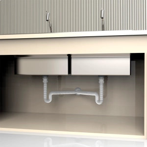 Sif&atilde;o Extens&iacute;vel Universal Duplo (Blukit Branco)