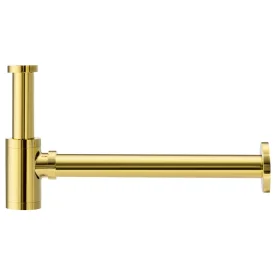 Sifão Metálico com Copo para Banheiro (Line Dourado) - Outlet Produto Sifão Metálico com Copo para Banheiro (Line Dourado) - Outlet