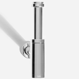 Sifão de Inox com Copo para Banheiro (Gran Cromado) - Outlet Produto Sifão de Inox com Copo para Banheiro (Gran Cromado) - Outlet