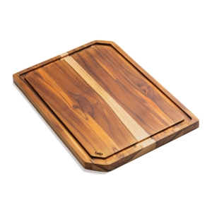 Tábua de Corte de Madeira para Cuba Workstation 36x25 cm