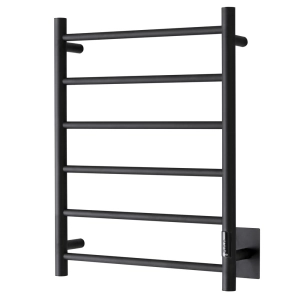 Produto Toalheiro Térmico 6 Barras Redondo (Foster Preto Fosco)