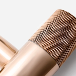 Torneira Baixa de &Aacute;gua Fria para Banheiro (Murat Ros&eacute; Gold)