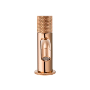 Torneira Baixa de &Aacute;gua Fria para Banheiro (Murat Ros&eacute; Gold)