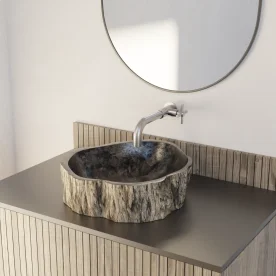 Produto Torneira de Parede para Banheiro Inox (Alva Escovada)