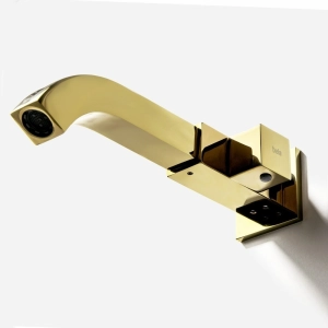 Torneira de Parede para Banheiro (Tay Dourada)