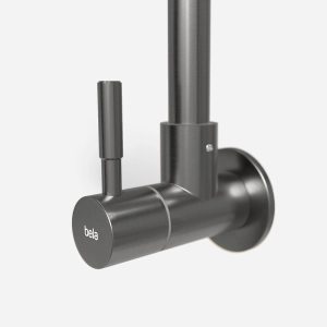 Torneira de Parede para Cozinha Inox (Brava Grafite Fosca)