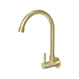 Torneira de Parede para Cozinha Inox (Brava Ouro Fosca) Produto Torneira de Parede para Cozinha Inox (Brava Ouro Fosca)