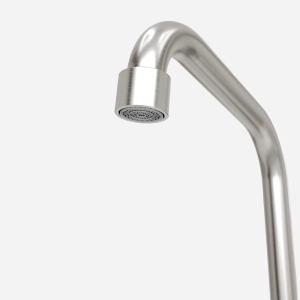 Torneira de Parede para Cozinha Inox (Grace Escovada)