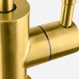 Torneira Giratória de Filtro Água Fria Inox (Simi Dourada Fosca)
