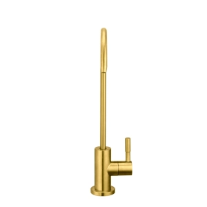 Torneira Giratória de Filtro Água Fria Inox (Simi Dourada Fosca)