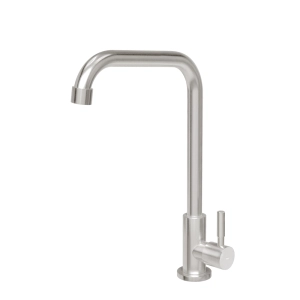 Torneira Girat&oacute;ria de Cozinha Inox (Grace Escovada)