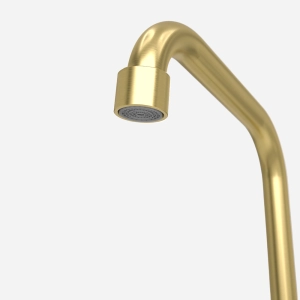 Torneira Girat&oacute;ria de Cozinha Inox (Grace Ouro Fosca)