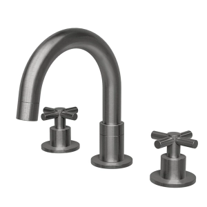 Torneira Misturador Baixa para Banheiro Inox (Alva Grafite Fosca)