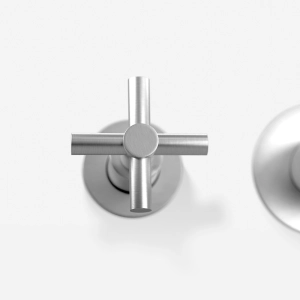 Torneira Misturador de Parede para Banheiro Inox (Alva Escovada)