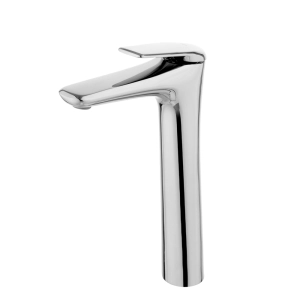 Torneira Monocomando Alta para Banheiro (Beni Cromada)