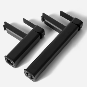 Torneira Monocomando Alta para Banheiro Inox (Adda Preta Fosca)