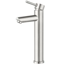Torneira Monocomando Alta para Banheiro Inox (Lis Escovada) - Outlet Produto Torneira Monocomando Alta para Banheiro Inox (Lis Escovada) - Outlet
