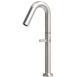 Torneira Monocomando Alta para Banheiro Inox (Tille Escovada)