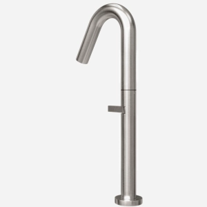 Torneira Monocomando Alta para Banheiro Inox (Tille Escovada)