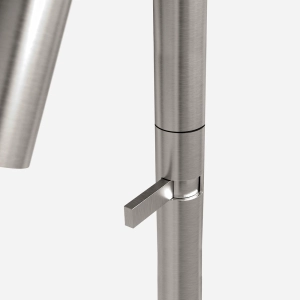 Torneira Monocomando Alta para Banheiro Inox (Tille Escovada)