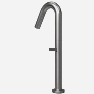 Torneira Monocomando Alta para Banheiro Inox (Tille Grafite Fosca)