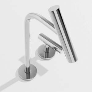 Torneira Monocomando Alta para Banheiro (Lay Cromada)