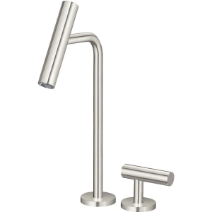 Torneira Monocomando Alta para Banheiro (Lay Níquel Fosca)