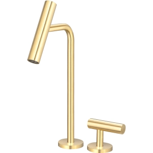 Torneira Monocomando Alta para Banheiro (Lay Ouro Fosco)