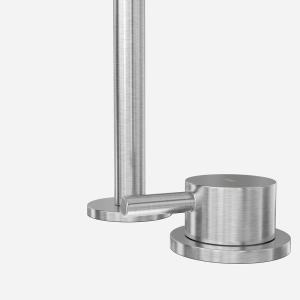 Torneira Monocomando Alta para Banheiro (Milos Escovada)