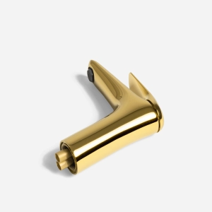 Torneira Monocomando Baixa para Banheiro (Beni Dourada)