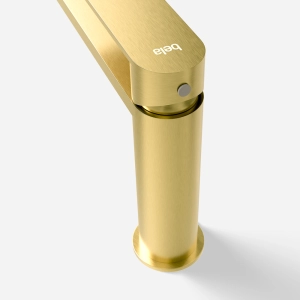 Torneira Monocomando Baixa para Banheiro Inox (Bell Ouro Fosca)