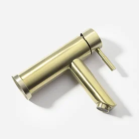 Torneira Monocomando Baixa para Banheiro Inox (Lis Ouro Fosca) - Outlet Produto Torneira Monocomando Baixa para Banheiro Inox (Lis Ouro Fosca) - Outlet