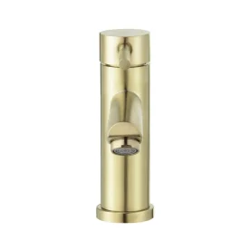Torneira Monocomando Baixa para Banheiro Inox (Lis Ouro Fosca) - Outlet Produto Torneira Monocomando Baixa para Banheiro Inox (Lis Ouro Fosca) - Outlet
