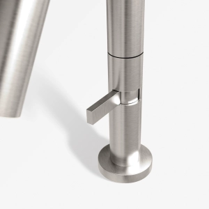 Torneira Monocomando Baixa para Banheiro Inox (Tille Escovada)