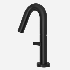 Torneira Monocomando Baixa para Banheiro Inox (Tille Preta Fosca)