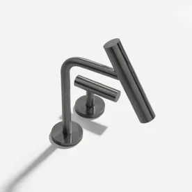 Torneira Monocomando Baixa para Banheiro (Lay Grafite Fosca) - Outlet Produto Torneira Monocomando Baixa para Banheiro (Lay Grafite Fosca) - Outlet