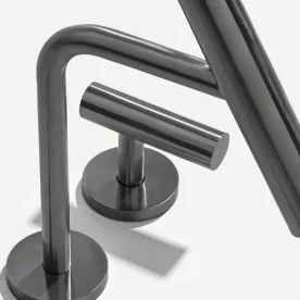 Torneira Monocomando Baixa para Banheiro (Lay Grafite Fosca) - Outlet Produto Torneira Monocomando Baixa para Banheiro (Lay Grafite Fosca) - Outlet