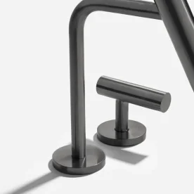 Torneira Monocomando Baixa para Banheiro (Lay Grafite Fosca) - Outlet Produto Torneira Monocomando Baixa para Banheiro (Lay Grafite Fosca) - Outlet
