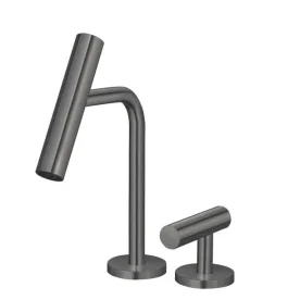 Torneira Monocomando Baixa para Banheiro (Lay Grafite Fosca) - Outlet Produto Torneira Monocomando Baixa para Banheiro (Lay Grafite Fosca) - Outlet