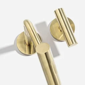 Produto Torneira Monocomando Baixa para Banheiro (Lay Ouro Fosca) - Outlet