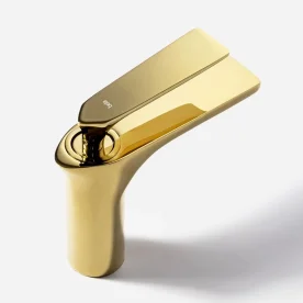 Produto Torneira Monocomando Baixa para Banheiro (Michigan Dourada) - Outlet
