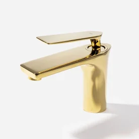 Produto Torneira Monocomando Baixa para Banheiro (Michigan Dourada) - Outlet