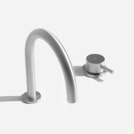 Torneira Monocomando Baixa para Banheiro (Milos Escovada) - Outlet Produto Torneira Monocomando Baixa para Banheiro (Milos Escovada) - Outlet