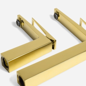 Torneira Monocomando Baixa para Banheiro (Zeya Dourada)